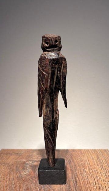 Beeldje - Lega amulet - Hout