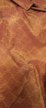 San leucio damascato cangiante bordeaux-rame - modern -