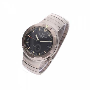 IWC Porsche Design Ocean 2000 IW3500; Vintage Heren Horlo..., Overige merken, Overige materialen, Leer, Ophalen of Verzenden