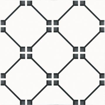 Vloertegel/Wandtegel Terre Decortegel Par Zwart 20x20, Keramiek, Nieuw, Ophalen of Verzenden, 20 tot 40 cm