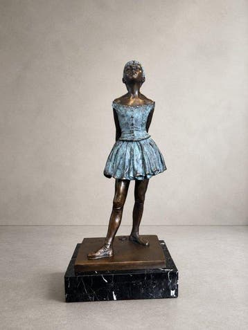 sculptuur, Edgar Degas (after) - La Petite Danseuse -