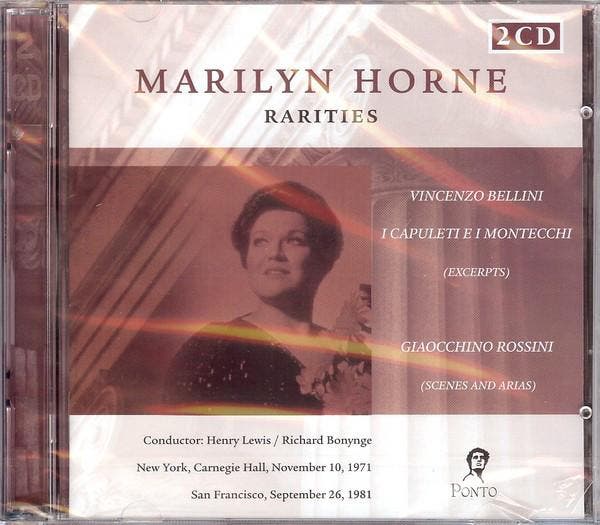 - Marilyn Horne - Rarities (2CD), Cd's en Dvd's, Dvd's | Klassiekers, Ophalen of Verzenden