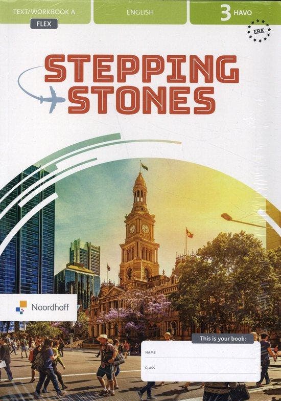Stepping Stones 7e ed havo 3 FLEX text/workbook A + B, Boeken, Literatuur, Ophalen of Verzenden
