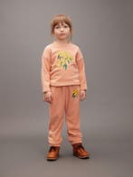 Fleece Top met Alpenbloemen Borduurse 140, Ophalen of Verzenden, Nieuw, Meisje, Trui of Vest