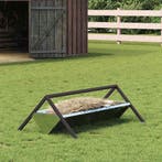 vidaXL Voederbak voor vee Zilver 111 x 76 x 38 cm, Dieren en Toebehoren, Verzenden, Nieuw