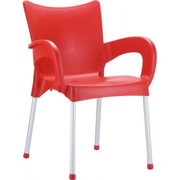 (MDK-106004) Siesta Romeo stoel rood, Huis en Inrichting, Stoelen, Ophalen of Verzenden, Nieuw, Rood