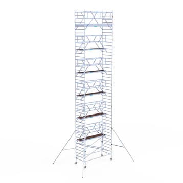 Rolsteiger Professional 135x305 14,2m werkhoogte vrijstaand, Verzenden, Nieuw, Rolsteiger of Kamersteiger, 2 tot 5 meter