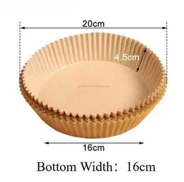 Airfryer Bakpapier Liners – Wegwerp Anti-Aanbak Papier, Verzenden, Nieuw