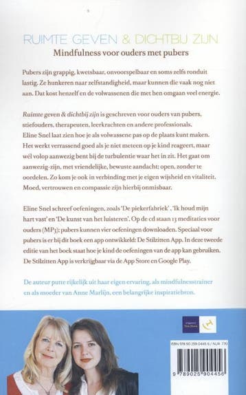 Ruimte geven & dichtbij zijn 9789025904456 Eline Snel, Boeken, Verzenden, Zo goed als nieuw, Eline Snel