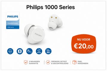 Philips 1000 series headphones, Verzenden, Nieuw