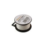 Draad 1mm2 wit PVC - mini haspel 6 meter (Electra), Verzenden, Nieuw