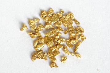 Goud Pépites de Mauritanie 1,844 gram- 1.84 g, Verzamelen