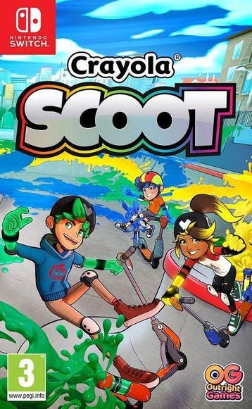 Switch Crayola Scoot, Verzenden, Zo goed als nieuw