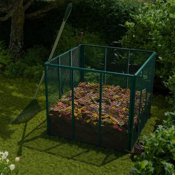Bladkorf / Metalen compostbak / Tuincompostbak - Tuinafval -, Verzenden