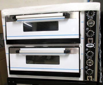 GMG Pizzaoven met thermometer, 4+4, PF7070DE-T, B97 x D89 x, Zakelijke goederen, Nieuw in verpakking