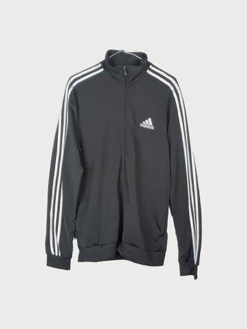 Adidas Sports Jacket Heren maat XXS Zwart Vintage, Zwart, Ophalen of Verzenden, Zo goed als nieuw, Adidas