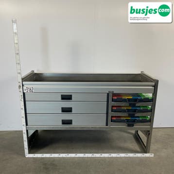 Aluca bedrijfswageninrichting 1500x529x950mm (3162), Ophalen of Verzenden
