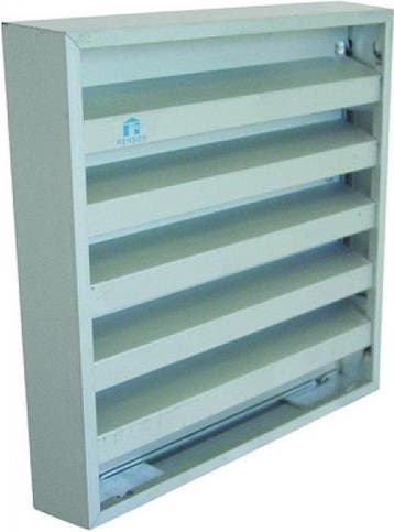 - Renson Muurrooster 165x165mm Aluminium, Ophalen of Verzenden, Nieuw