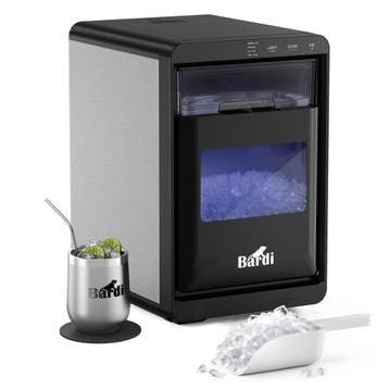 Bardi 1,8 LiIter IJsblokjesmachine Crushed Ice maker - RVS, Witgoed en Apparatuur, Verzenden, Nieuw