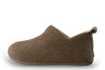 Manfield Pantoffels in maat 39 Bruin, Bruin, Verzenden, Zo goed als nieuw, Pantoffels of Sloffen