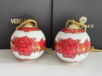 Versace - Kerstballen Rosenthal (2) - Kerstbal Ø 7,6 cm