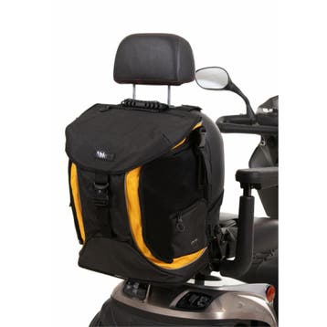 Torba Go luxe rugzak voor rolstoel en scootmobiel zwart geel, Ophalen of Verzenden, Nieuw