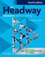 New Headway intermediate 4e workbook with key & iChecker, Verzenden, Zo goed als nieuw, John Soars