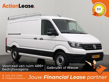 Volkswagen Crafter Bestelbus L3 H2 2019 Diesel Automaat, Auto's, Automaat, Overige modellen, Wit, Diesel