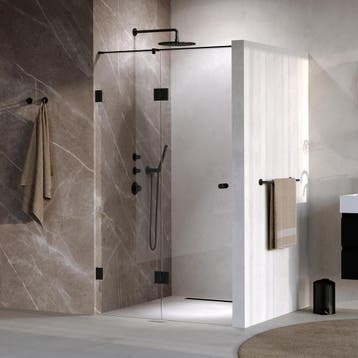 Brauer Void - Carving Nisdeur - 2-Delig - Helder Glas - 110, Ophalen of Verzenden, Nieuw, Rvs