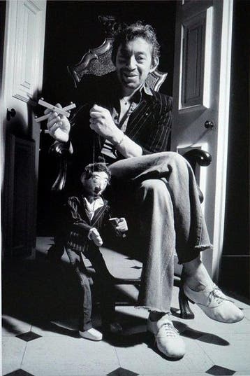 Tony Frank (1941–) - Serge Gainsbourg chez lui, 5 décembre