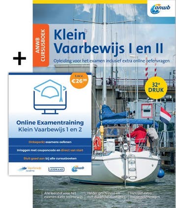 Anwb Cursusboek Klein Vaarbewijs I En Ii Inclusief Online Ex, Ophalen of Verzenden, Nieuw, Eelco Piena