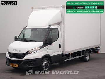 Iveco Daily 35C16 3.0L Laadklep Dubbellucht Bakwagen 160PK M, Stof, Gebruikt, Euro 6, Iveco