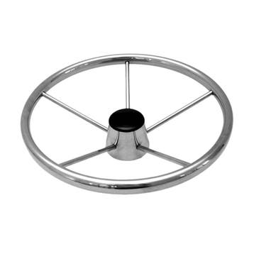 Allpa Stuurwiel Model RVS 34 - 39 cm-34 cm, Watersport en Boten, Ophalen of Verzenden, Nieuw