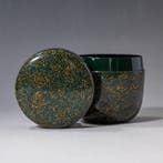 Tsugaru-nuri Aogai Hineri-nuri Natsume (theehouder) - Hout,