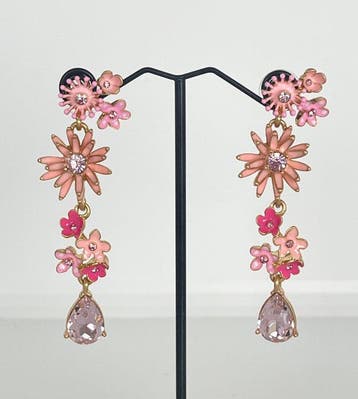 Oscar De La Renta - Metaal - Oorbellen
