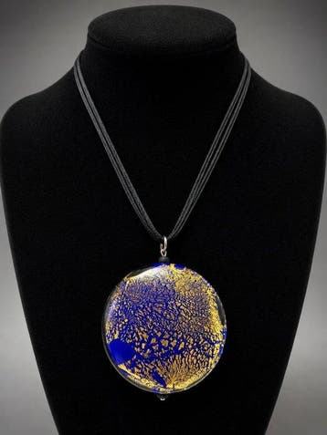 Murano-glas - Ketting met hanger - Murano-glas halsketting