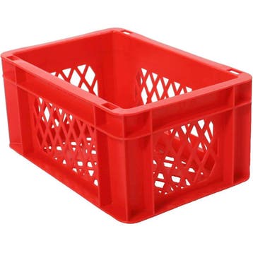 UNBRANDED Fietskrat / bagagekrat mini rood 30x20x14,5cm, Ophalen of Verzenden, Nieuw, Overige merken