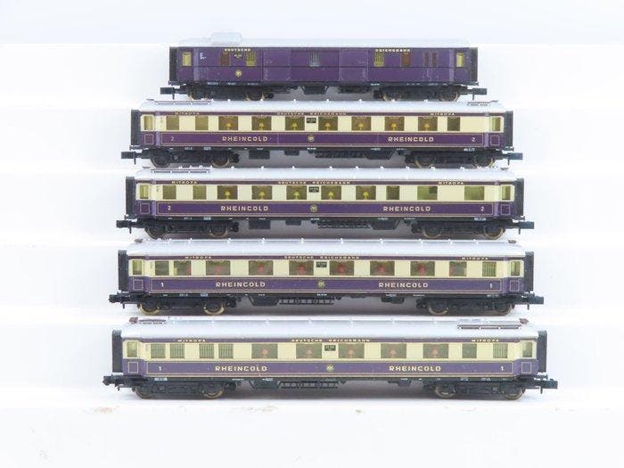 Arnold N - 0142 - Modeltrein personenwagonset (1) -, Hobby en Vrije tijd, Modeltreinen | N-Spoor