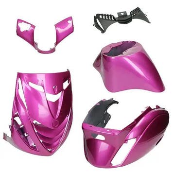 Kappenset – Piaggio Zip – 5-delig - met SP neus – Metallic, Ophalen of Verzenden, Nieuw
