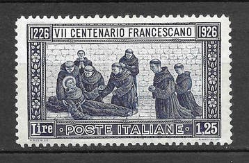 Koninkrijk Italië 1926 - 7e herdenking van de dood van Sint, Gestempeld