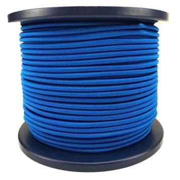 4mm Elastisch Touw - Blauw - 100 meter op rol, Ophalen of Verzenden, Nieuw