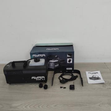 (B-Stock) Ayra WSM X-2 rookmachine 1200W DMX + remote, Verzenden, Nieuw