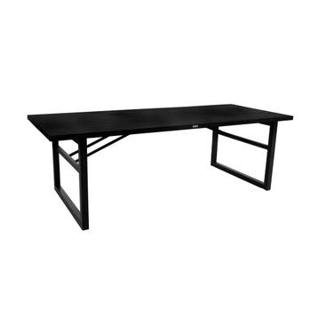 *WOONWINKEL* Lavis Alure Tuintafel Aluminium 230 Zwart, Tuin en Terras, Tuinsets en Loungesets, Verzenden, Nieuw