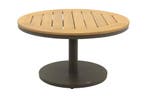 Canto ronde bijzettafel Ø70 cm. - Terre/Teak, Verzenden, Nieuw, Hout