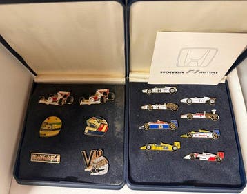Honda - Honda F1 History Collection - Edition Pin Badge Set, Verzamelen, Automerken, Motoren en Formule 1, Nieuw