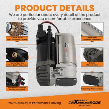 Luchtveringcompressor Pomp geschikt voor Mercedes E 550 R..., Verzenden, Nieuw, Mercedes-Benz