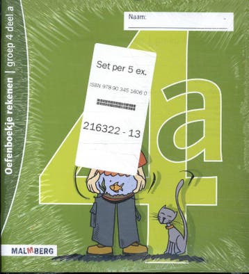 Groep 4 a / Rekenen 5 ex / Oefenboek 9789034516060, Verzenden, Gelezen
