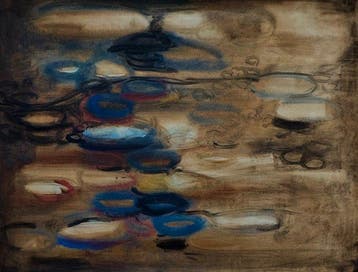 René Mels (1909-1977) - Jeux d’eau – Aquarelle N° 10 - 1951