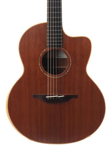 Lowden F35c Redwood Koa 2017 (Instrument,Acoustic Guitars), Ophalen of Verzenden, Zo goed als nieuw, Western- of Steelstringgitaar
