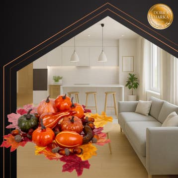 Ruhhy herfstdecoratie 50-delig – pompoenen, eikeltjes en.., Ophalen of Verzenden, Nieuw